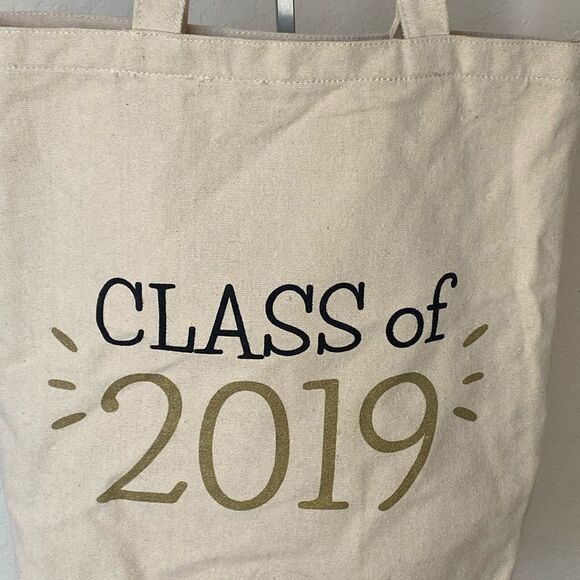 Class of 2019 Canvas Tote Bag - Picture 5 of 6